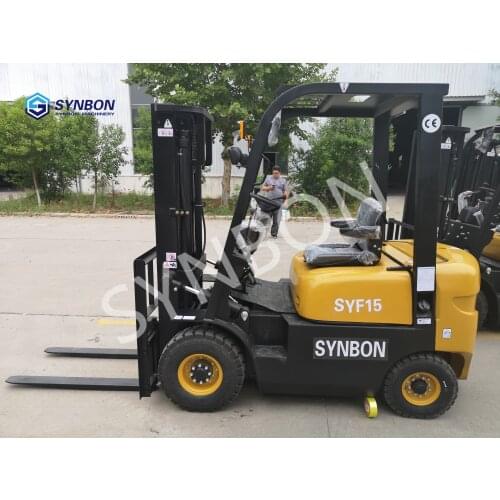 SYF15 SYNBON 1.5T diesel electric gas hydraulic forklift truck CE certification storage equipment Lifting transport machinery
