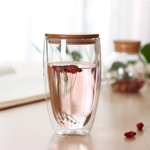 Homie 80-450ml Heat Resistant Double Wall Glass Cup Beer Coffee Heart Cups Handmade Healthy Drink Mug Tea Mugs Transparent Drink
