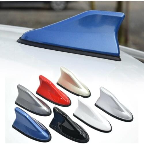 CITALL Universal Car Shark Fin Decorate Roof FM/AM Radio Signal Antenna Aerial