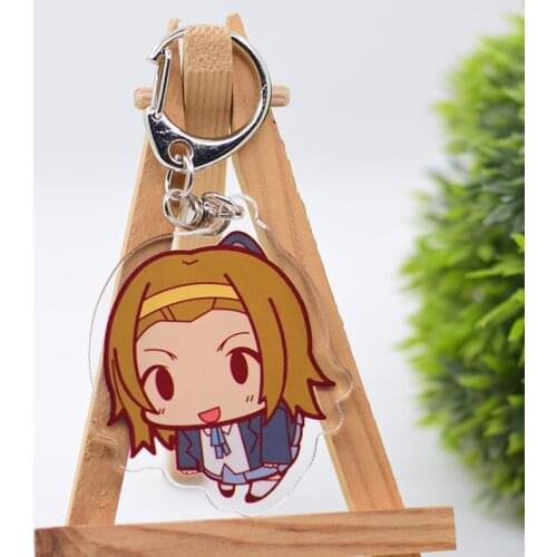WL0945 K-ON! Keychain Acrylic Cartoon Keyring Accessories