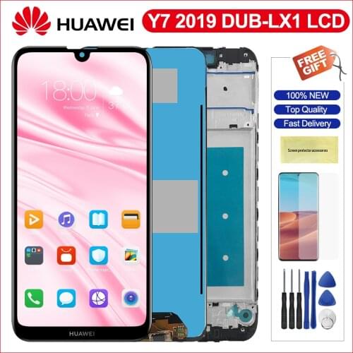 6.26" Original Screen For Huawei Y7 Prime 2019 Lcd Display Touch Screen Digitizer Assembly For Huawei Y7 2019 DUB-LX1 DUB-LX3
