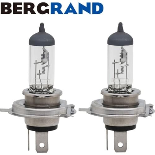 2PCS H4 24V 75/70W Clear Truck Bus Halogen Bulb 3100K Car Headlight Lamps Hard Glass Light P43t