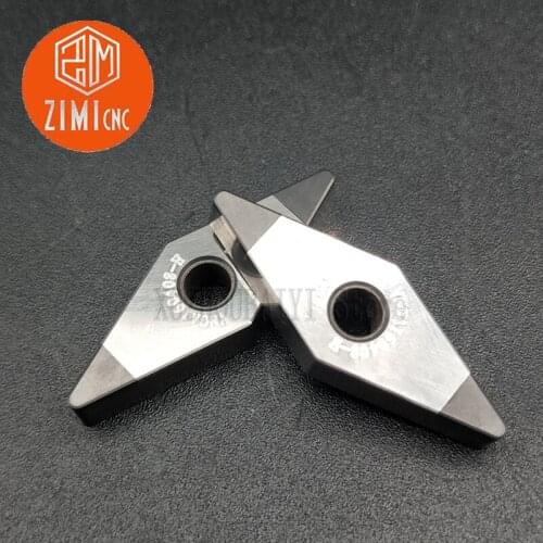 2pcs VNGA160408 CBN 2T 2blades quenched cubic boron nitride high hardness carbide blade machining steel super hard boron carbide