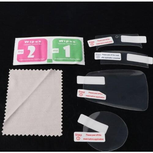 3x Center Console Mouse Touch Protective Film For Mercedes Benz C E S V GLC GLE