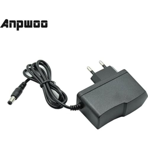 ANPWOO AC 110-240V to DC 12V 1A Power Adapter Supply EU US Plug Switching Adapter for Pripaso WiFi Bullet Camera