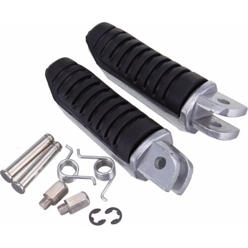 Aluminum Motorcycle Front Footpeg Footrest Peg Pedals Foot Pegs For Suzuki V-Strom 650 DL650 GSX1300R GSX1300 Hayabusa GSX650F
