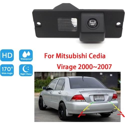 Car Camera For Mitsubishi Cedia Virage 2000 2001 2002 2003 2004 2005 2006 2007 CCD Full HD Rear View Camera High Quality RCA