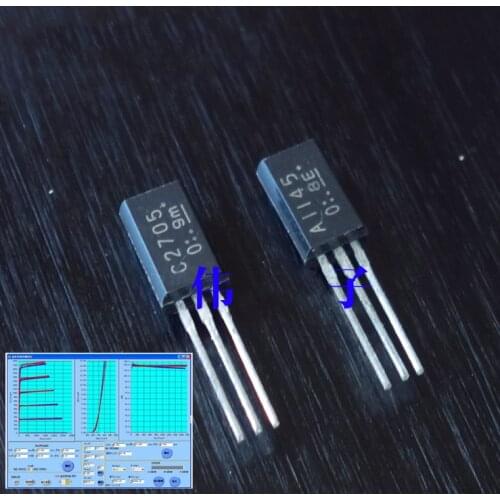 C2705/A1145 pair of tubes (precise pairing) 2SC2705 2SA1145