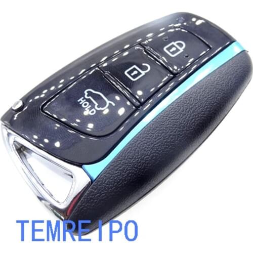 10pcs/lot key shell for Hyundai smart remote control key case Genesis 2013-2015 Santa Fe 2014-2015 Equus 2015 Azera key cover