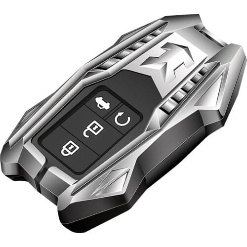 Zinc alloy+silicone Car Remote Key Case Key Cover For Honda Accord Civic Odyssey CRV Pilot HRV Vezel City keyless entry