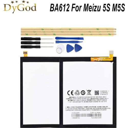 Аккумуляторы для телефонов Meizu M5s DyGod China At AliExpress