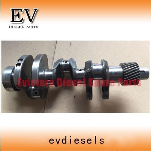 EV Steel Yanmar 3D78 3TNE78 3TN78 Crankshaft for Kobelco Mini Excavator