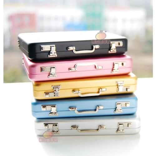 G08-X100 children baby gift Toy 1:6 Dollhouse mini Furniture Miniature rement colorful Suitcase luggage 1pcs