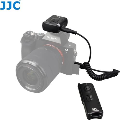 JJC Camera Shutter Release Cord RF Wireless Remote Controller for SONY A7 II A7R II A7S II RX10 II III RX100 II III IV V A6000