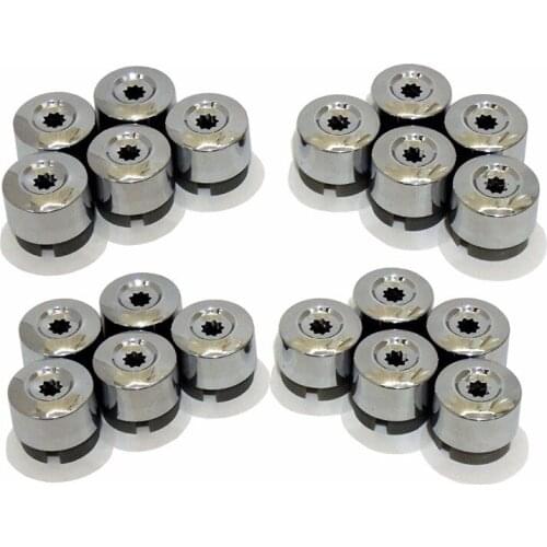 Wheel Lug Bolt Cap 7L6601173A (Set of 20pcs) For Volkswagen Touareg