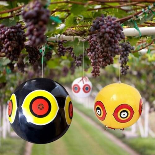 Anti-Bird Repellent Inflatable Scare Eye Balloons Hunting Pest Controller Fast Reliable Visual Deterrent Farm Orchard Protector