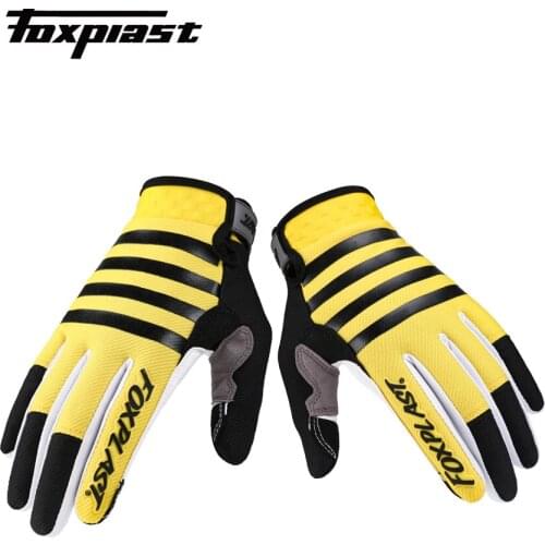 MTB Gloves Bicycle Gloves Motorcycle Rally Breathable New Motorcycle Bike Anti-fall Protection Gloves Full Finger Cycling Gloves