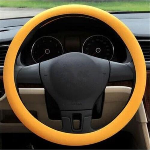 Ladysmtop Silicone car Steering Wheel Cover case For Roewe 750 950 350 550 E50 W5 E50/ Englon SC3 SC5 SC6 SC7 Panda