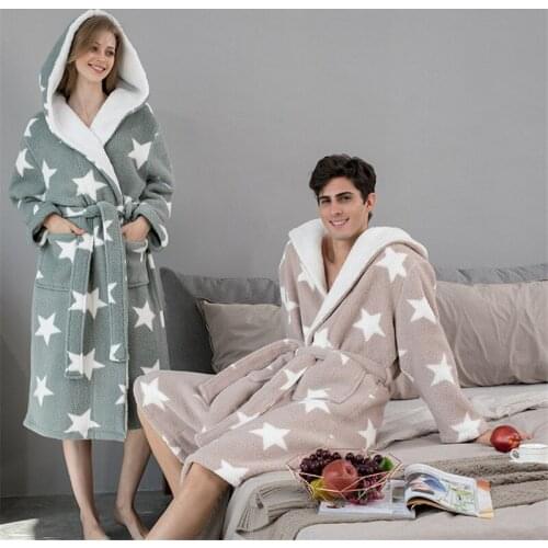 YG&JK Women's Fleece Robes