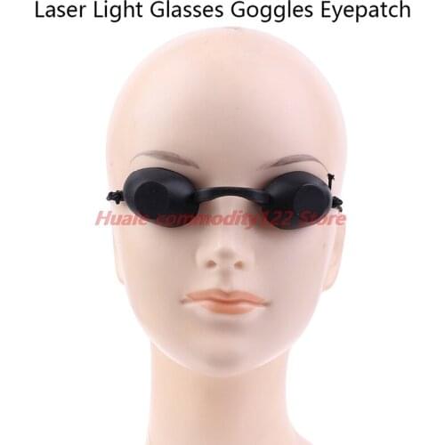 Protective Eyepatch Laser Light Glasses Safety Goggles IPL Beauty Clinic Black
