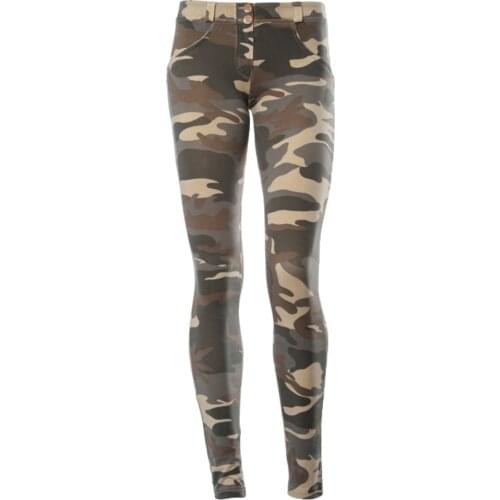 Leggings Trousers Lady Camouflage Print Elastic Slim Hip Lifting Pants Sexy Women Legging leaf Printing Fitness leggins