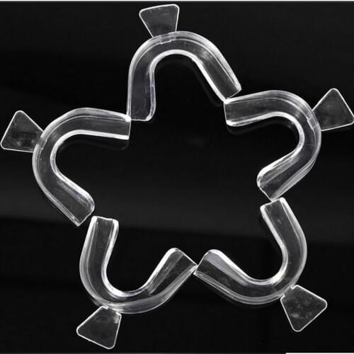6 pcs Thermoforming Dental Mouthguard Teeth Whitening Trays Bleaching Tooth Whitener Mouth Guard Care Oral Hygiene