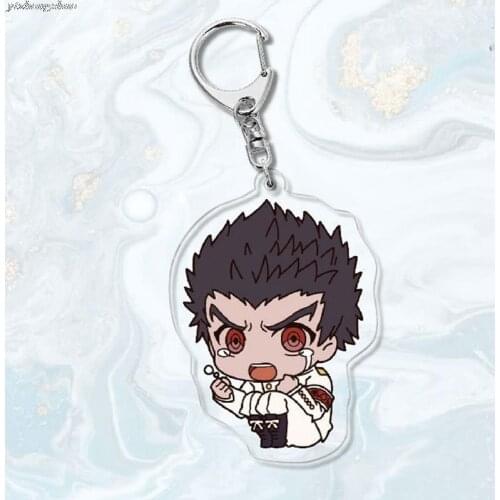 Danganronpa Acrylic Keychain Fans Collection Anime Game Figures Nanami ChiaKi Nagito Komaeda Key Chain Cute Trinket