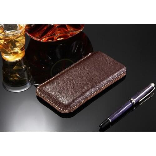 Genuine Leather phone bags For Doogee X10S cases Flip cover slim pouch stitch sleeve Doogee Y7 Plus/Doogee X60/Doogee X80