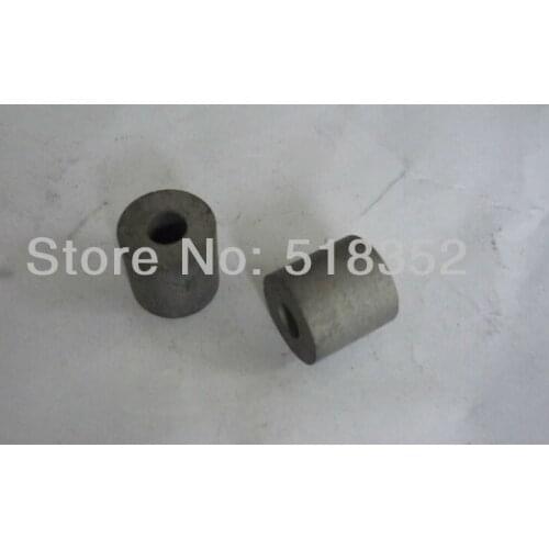 Dia.15x15mm Tungsten Steel Power Feed Contact with 8mm Hole for high speed Wire Cut EDM Parts