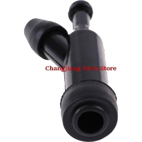 Hot sale Threaded Spark Cap 10-12mm Resistor Black Cover Plug Degree