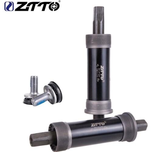 ZTTO Bicycle 80mm 100mm Square Tapered Bottom Bracket BSA 80x142 100x155 100x177 80 100 Axis For Quare Hole For Fat Snow Bike