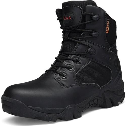 Men Autum Tactical Sport Militrary Combat Shoes Hiking Sneaker Male Outdoor Winter Hunting Boots Mountain Shoes Men Army Boots