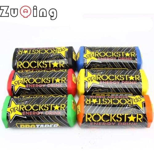 2.0 Square Motocross Handlebar Chest Protector Cross Bar Pad Fit 1-1/8 Handle Bar Motorcycle Dirt Bike Pit Bike