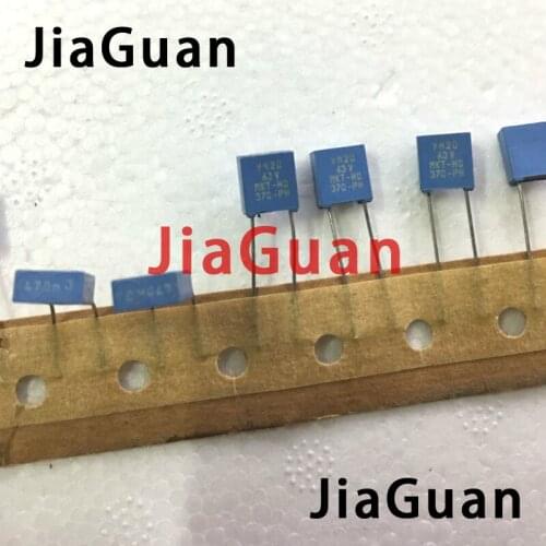 50PCS NEW PH BC MKT370 0.47uf/63v P5MM blue film capacitor 474/63V VISHAY MKT 370 0.47UF 63V 470NF 474