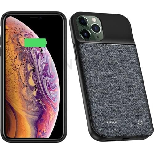 Battery Charger Cases For iPhone 12 Pro Max 12 min 11 Pro Max Battery Cases Powerbank Charging Cover For iPhone X XS Max XR