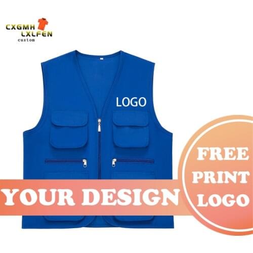 CXGMHLXLFEN Men's Vests With Pockets