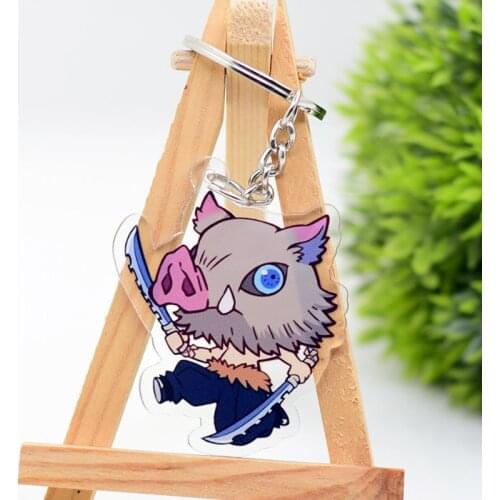 Demon Slayer Keychain Anime Kimetsu no Yaiba Keyring WL0466