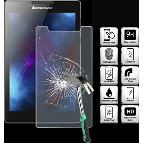 For Lenovo Tab 2 A7-30 7.0" - 9H Tablet Tempered Glass Screen Protector Cover Explosion-Proof High Quality Screen Film
