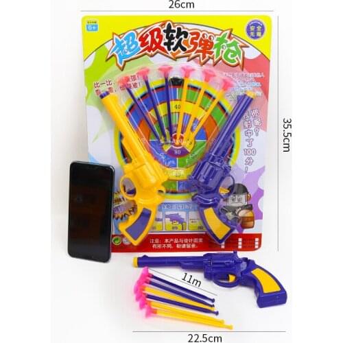 Platic Suck Soft Bullet Toy Revolver Gun Military Weapon Toy Safe Guns For Children Kids Outdoor Shooting Game Birthday Gifts