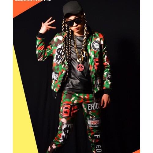 M-4xl ! 2021 Mens Clothing Fashion Camouflage Collage Hip-hop Baseball Uniform Jacket Coat Singer Costumes Performance Clothing