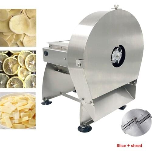 Multi-Purpose Cutter Commercial Electric Vegetable Slicer Household Fruit Potato Carrot Slicing Shredders