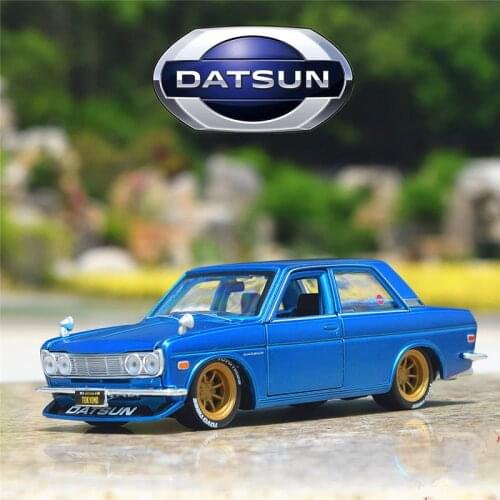 Maisto 1:24 Tokyo Drift 1971 Datsun 510 Modified Simulation Alloy Car Model collection gift toy