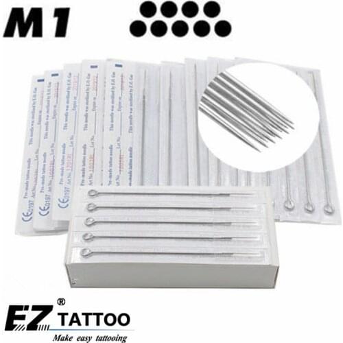 50pcs/box Disposable Sterilized Tattoo Needles Magnum Needles Stainless Steel for Tattoo grip Tattoo tips free shipping
