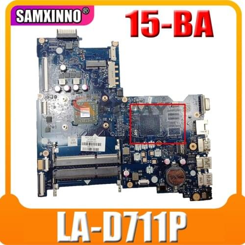 Original For Hp 255 G5 15-BA SERIES Laptop Motherboard 860354-601 858588-601 BDL51 LA-D711P DDR3 MB 100% Tested Fast Ship