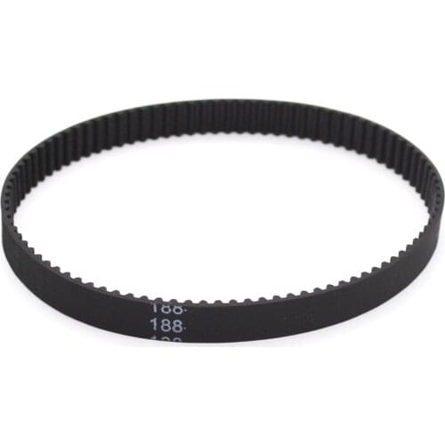 3D Printer 2GT/GT2 Closed Loop Timing Belt, Rubber, Length 160/188/200/600/610/810/976/2270mm For 6mm Pulley 3D Printer Parts