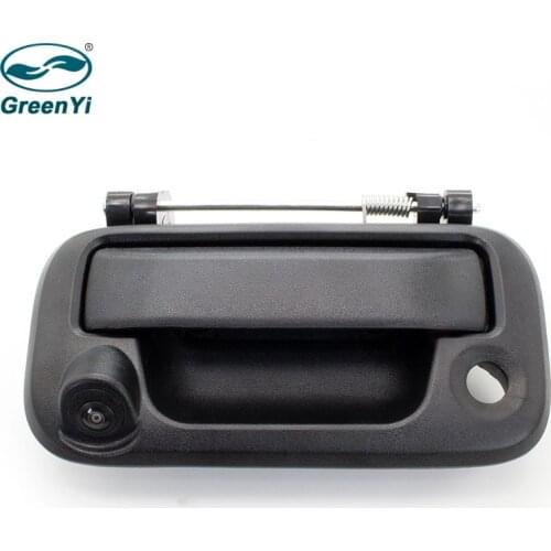 GreenYi Rear View Backup Camera With Tailgate Handle For Ford F150/F250/F350/F450 For Universal Monitors (RCA) Car DVD Radio