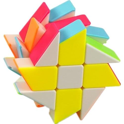 Shengshou windmill 3x3x3 magic cube skew cube 3x3x3 speed cube Puzzle cubo magico profissional educational toys fun game cube