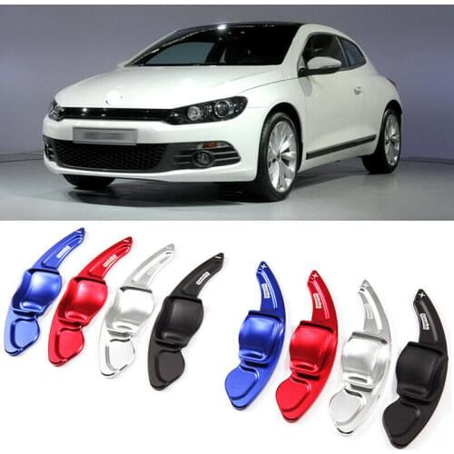 Savanini Alloy Add-On Steering Wheel DSG Paddle Shifters Extension For VolksWagen Scirocco 2009-2014