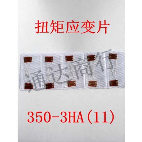 10pcs Foil Resistance Torque Strain Gauge/temperature Self-compensation/room Temperature Strain Gauge 350-3HA(11)