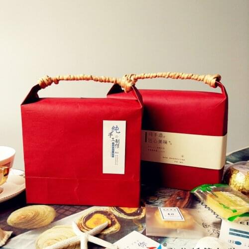 100pcs/lot Kraft paper tea rice bag special dried fruit packaging bag brown sugar tea packaging bag black sugar packaging bags